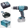 Immagine di TRAPANO AVVITATORE A PERCUSSIONE DHP453RF3J 42NM CON 3 BATTERIE 18V.3,0Ah MAKITA
