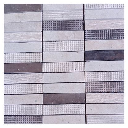Immagine di MOSAICO MARMO PLUTONE SURFACES PATCH 1 30x30 CM SPESSORE 10 MM