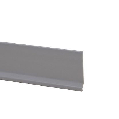 Immagine di BATTISCOPA PVC LINE GRIGIO ANTRACITE DEC. 558 2000x70x9 MM PROFILPAS