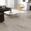 Immagine di PARQUET IN LEGNO PLATINUM ASH BRUSHED BEVELLED PICCOLO 1-STRIP LACCATO GRIGIO SBIANCATO 13x109,2 CM SPESSORE 14 MM BARLINEK