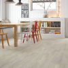 Immagine di PARQUET IN LEGNO CAPPUCCINO 3-STRIP LACCATO ROVERE CREMA PLANCIA 20,7x220 CM SPESSORE 14 MM BARLINEK