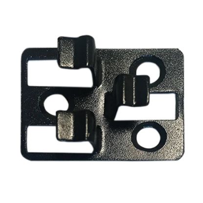 Immagine di CLIP DI FISSAGGIO INOX NERO PER TAVOLA WPC DA ESTERNO CONFEZIONE 100 PZ