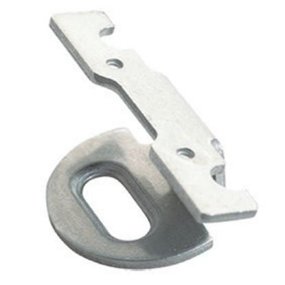 Immagine di CLIP DI FISSAGGIO ZINCATO PER TAVOLA IN LEGNO CONFEZIONE 50 PZ