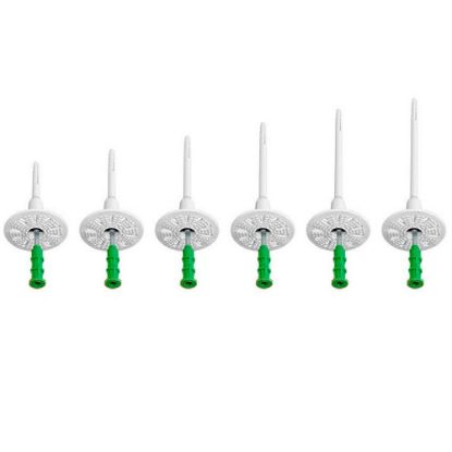 Immagine di TASSELLO PER CAPPOTTO 150 MM CHIODO IN ACCIAIO Ø 8 MM CONFEZIONE 200 PZ STAMPLAST