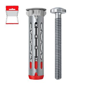 Immagine di TASSELLO DUOHM M.6x55 S IN ACCIAIO E NYLON RINFORZATO PER CARTONGESSO 4 PZ/BLISTER