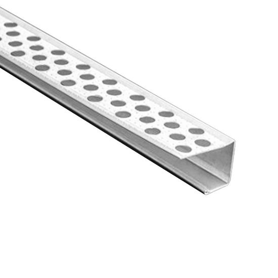 Immagine di PARABORDO PER CARTONGESSO AUTOBLOCCANTE ZINCATO 25X15X12 MM LUNGHEZZA 3 MT