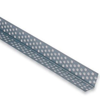 Immagine di PARASPIGOLO PER CARTONGESSO ZINCATO 30X30 MM LUNGHEZZA 3 MT CONFEZIONE 60 MT