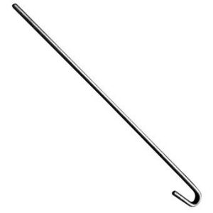 Immagine di PENDINO GANCIO APERTO ZINCATO Ø 4X250 MM CONFEZIONE 100 PZ