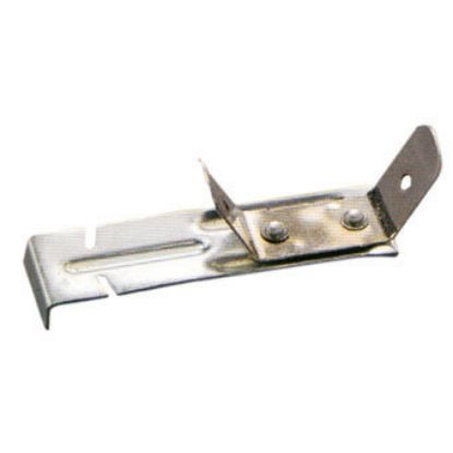 Immagine di GANCIO A MOLLA ZINCATO PER PROFILO A SCATTO S48 CONFEZIONE 100 PZ