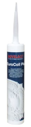 Immagine di COLLANTE IN PASTA PER POLISTIROLO E POLIURETANO CARTUCCIA 450 GR  BOVELACCI