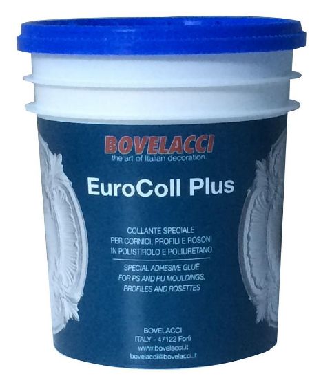 Immagine di COLLANTE IN PASTA PER POLISTIROLO E POLIURETANO BARATTOLO 1,8 KG BOVELACCI