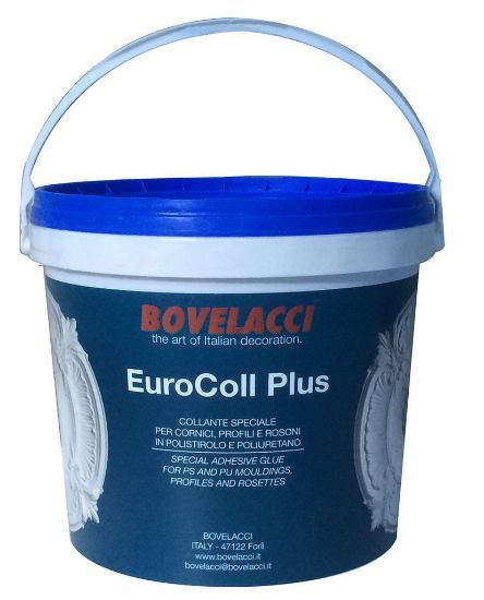 Immagine di COLLANTE IN PASTA PER POLISTIROLO E POLIURETANO BARATTOLO 7 KG BOVELACCI