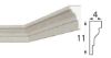 Immagine di CORNICE PER MARCAPIANO PER ESTERNI 40x110 MM LUNGHEZZA 2 MT MOD.BM9019 BOVELACCI