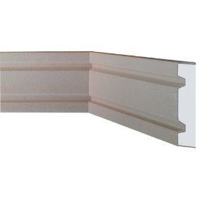 Immagine di CORNICE IN POLISTIRENE PER PORTE E FINESTRE PER ESTERNI 40x200 MM LUNGHEZZA 2 MT MOD.BM9020 BOVELACCI