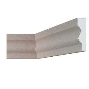 Immagine di CORNICE IN POLISTIRENE PER PORTE E FINESTRE PER ESTERNI 40x145 MM LUNGHEZZA 2 MT MOD.BM9011 BOVELACCI