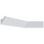 Immagine di CORNICE PER LED D'INTERNI IN POLISTRUTTURATO 5,5x35 MM LUNGHEZZA 2 MT MOD.L 5535 BOVELACCI