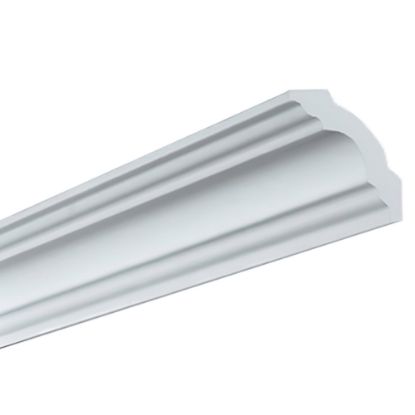 Immagine di CORNICE PER RIFINITURE D'INTERNI IN POLISTIRENE 50x50 MM LUNGHEZZA 2 MT MOD.I750 BOVELACCI