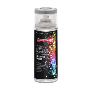 Immagine di BOMBOLETTA SPRAY SMALTO EFFETTO DIAMANTATO GRIGIO 400 ML