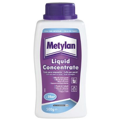 Immagine di COLLA PER PARATI METYLAN LIQUIDO CONCENTRATO 500 GR HENKEL