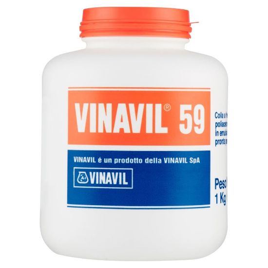 Immagine di ADESIVO VINILICO VINAVIL BARATTOLO 1 KG BOSTIK