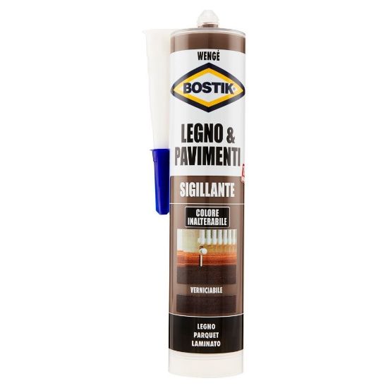 Immagine di SIGILLANTE ACRILICO PER LEGNO/PARQUET WENGE' 300 ML BOSTIK