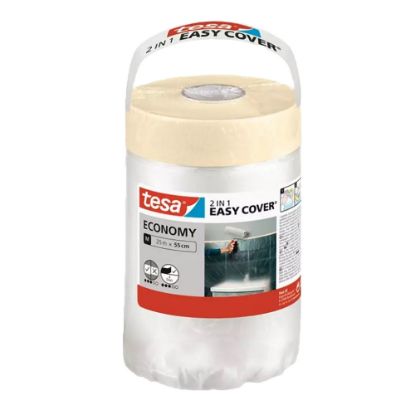 Immagine di NASTRO CARTA+TELO IN PE ALTO 55 CM LUNGO 25 MT