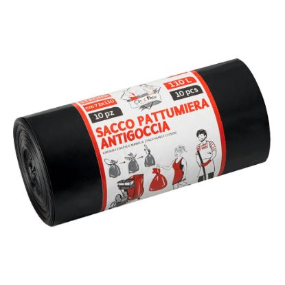 Immagine di SACCO NETTEZZA URBANA 72x110 CM CONFEZIONE 10 PZ