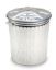 Immagine di BIDONE CON COPERCHIO ZINCATO LT 35