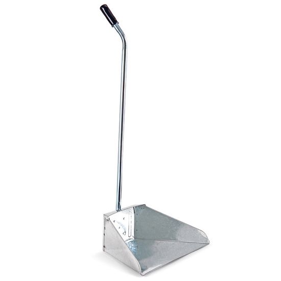 Immagine di ALZAIMMONDIZIE IN METALLO CON MANICO ART.0483B PERFETTO