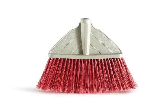 Immagine di SCOPA EUROPA IN NYLON PER INTERNI E ESTERNI MODELLO TRIANGOLO ART.0028 PERFETTO