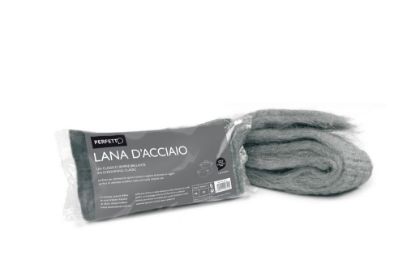 Immagine di LANA D'ACCIAO GRANA FINA CONFEZIONE GR.90 ART.0274 PERFETTO