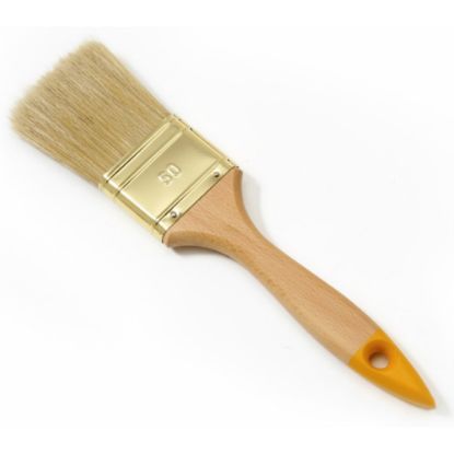 Immagine di PENNELLO PROFESSIONALE 70 MM PER USO AL SOLVENTE SMALTI, IMPREGNANTI E ANTIRUGGINE CINGHIALE