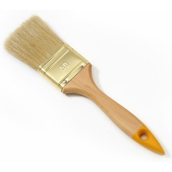 Immagine di PENNELLO PROFESSIONALE 70 MM PER USO AL SOLVENTE SMALTI, IMPREGNANTI E ANTIRUGGINE CINGHIALE