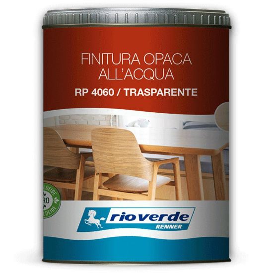 Immagine di FINITURA RP 4060 H2O OPACA 0,75 LT PER MOBILI RENNER