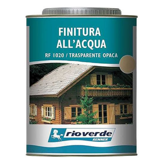 Immagine di FINITURA RF 1020 OPACA H2O 2,5 LT TRASPARENTE (NO SU BIANCO) RENNER