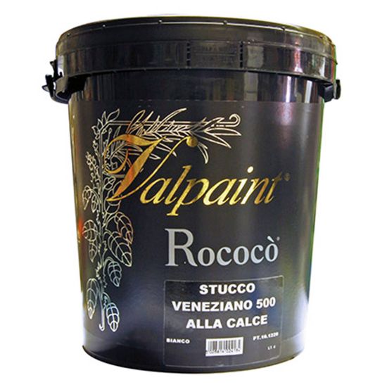 Immagine di DECORATIVO ROCOCO' 500 STUCCO VENEZIANO CALCE 1 LT INTERNI VALPAINT