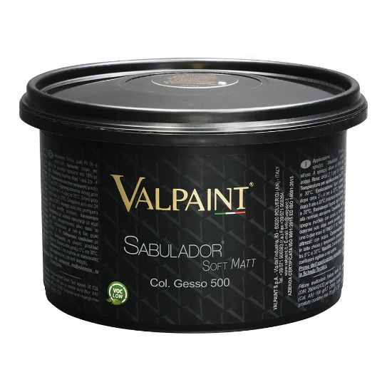 Immagine di DECORATIVO SABULADOR SOFT MATT GESSO 500 2,5 LT INTERNI VALPAINT