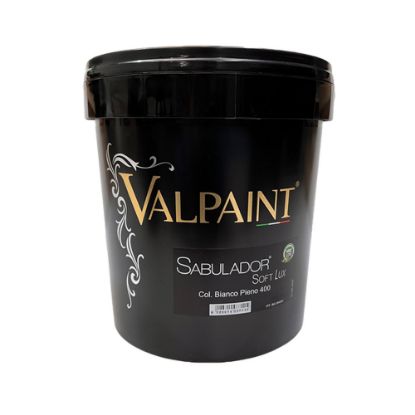 Immagine di DECORATIVO SABULADOR SOFT BIANCO PIENO 400 2,5 LT INTERNI VALPAINT