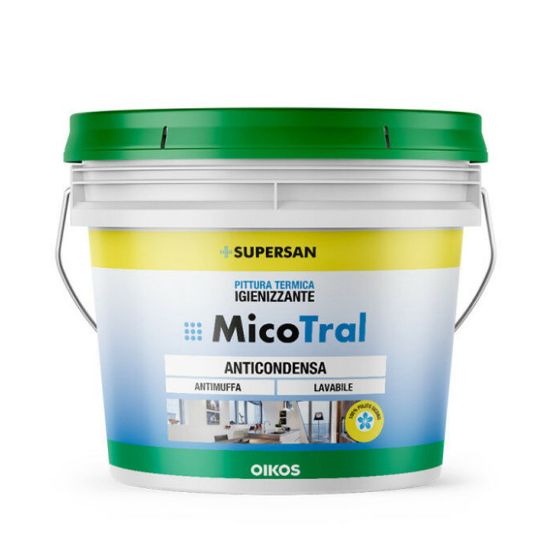 Immagine di PITTURA ANTICONDENSA MICOTRAL 4 LT OIKOS
