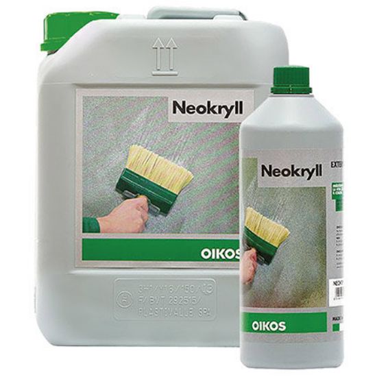 Immagine di FISSATIVO ACRILICO NEOKRYLL ESTERNO LT 10 A PZ OIKOS