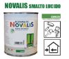 Immagine di SMALTO ALL'ACQUA NOVALIS SMALTO LUCIDO BIANCO 0,75 LT/PZ OIKOS