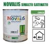 Immagine di SMALTO ALL'ACQUA NOVALIS SATINATO BIANCO 0,75 LT/PZ OIKOS