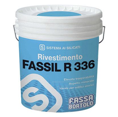 Immagine di RIVESTIMENTO SILICATI FASSIL R366 MEDIUM 1,5 MM 3 KG FASSA