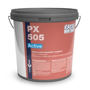 Immagine di FINITURA ACRIL-SILOSSANICA PX505 MEDIUM 1 KG FASSA
