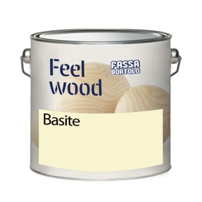 Immagine di FONDO FEEL WOOD BASITE BIANCO LT 0,75 OPACO PER LEGNO FASSA