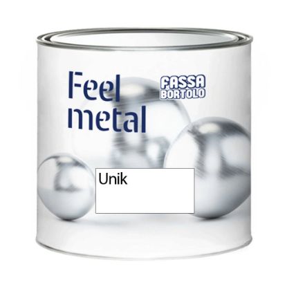 Immagine di FONDO ANTICORROSIVO FEEL METAL UNIK ALL'ACQUA LT 0,75 BIANCO FASSA