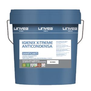 Immagine di PITTURA ANTICONDENSA ANTIMUFFA IGIENIX X-TREME BIANCO 14 LT LINVEA
