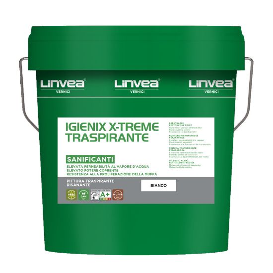 Immagine di TRASPIRANTE ANTIMUFFA IGIENIX X-TREME BIANCO 1 LT LINVEA