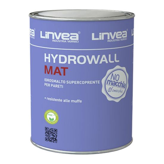 Immagine di SMALTO MURALE HYDROWALL MATT SEMITRASPARENTE 1 LT BASE D LINVEA