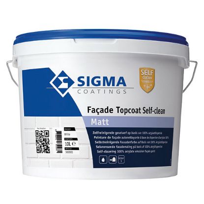 Immagine di FINITURA AUTOPULENTE TOPCOAT SELFCLEAN MATT 10 LT BASE LN PPG SIGMA